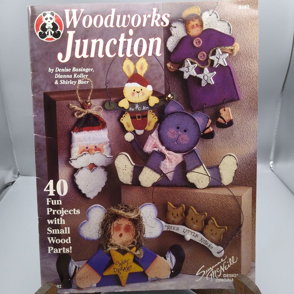 Vintage Painted Projects, Woodworks Junction 3102 40 Fun Smalls Projects, Suzann
